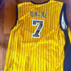 INDIANA PACERS JERMAINE O’NEAL JERSEY 2XL